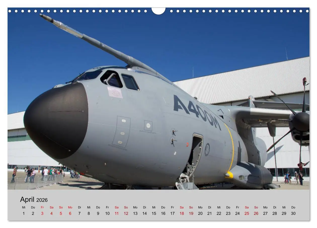 Bild: 9783457861394 | Transportflugzeug Airbus A400M Atlas (Wandkalender 2026 DIN A3...