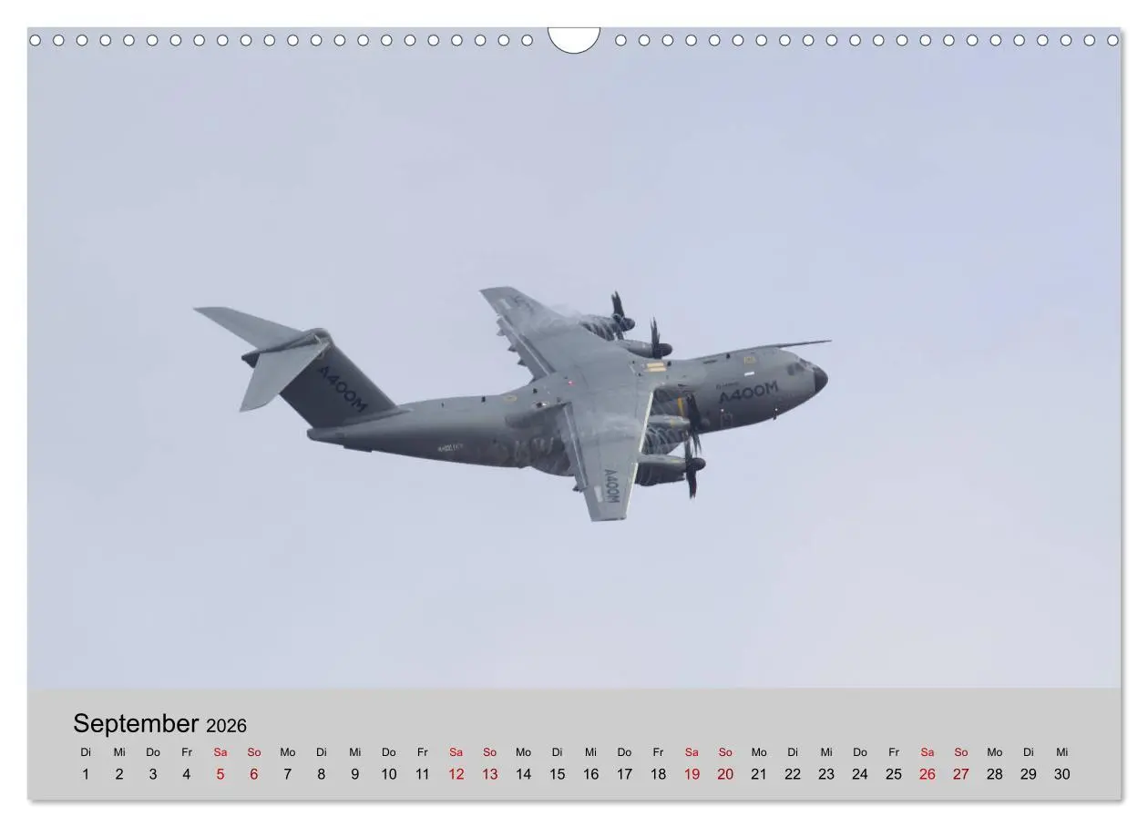 Bild: 9783457861394 | Transportflugzeug Airbus A400M Atlas (Wandkalender 2026 DIN A3...