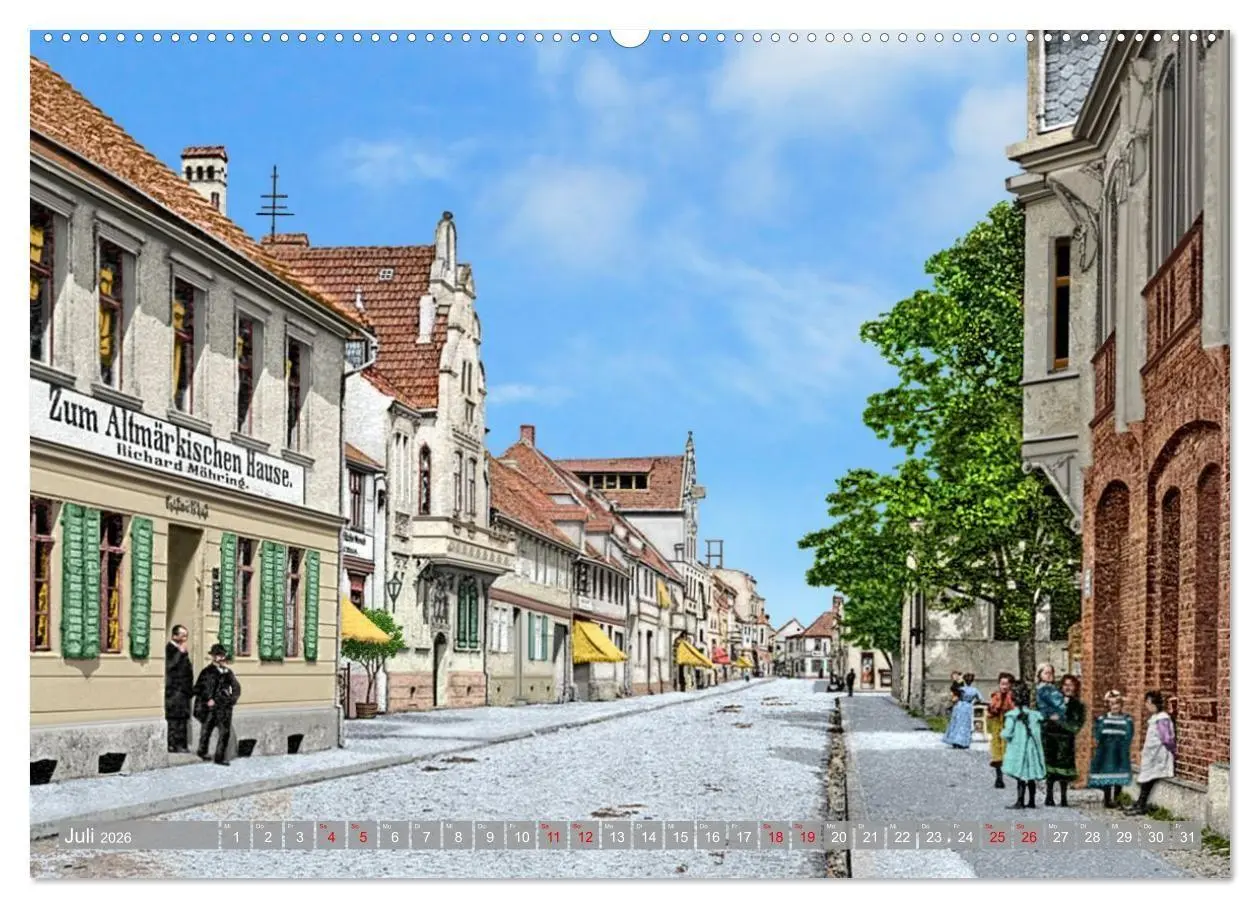 Bild: 9783516711394 | Altmark um 1900 - Orte zur Kaiserzeit in Farbe - kolorierte...
