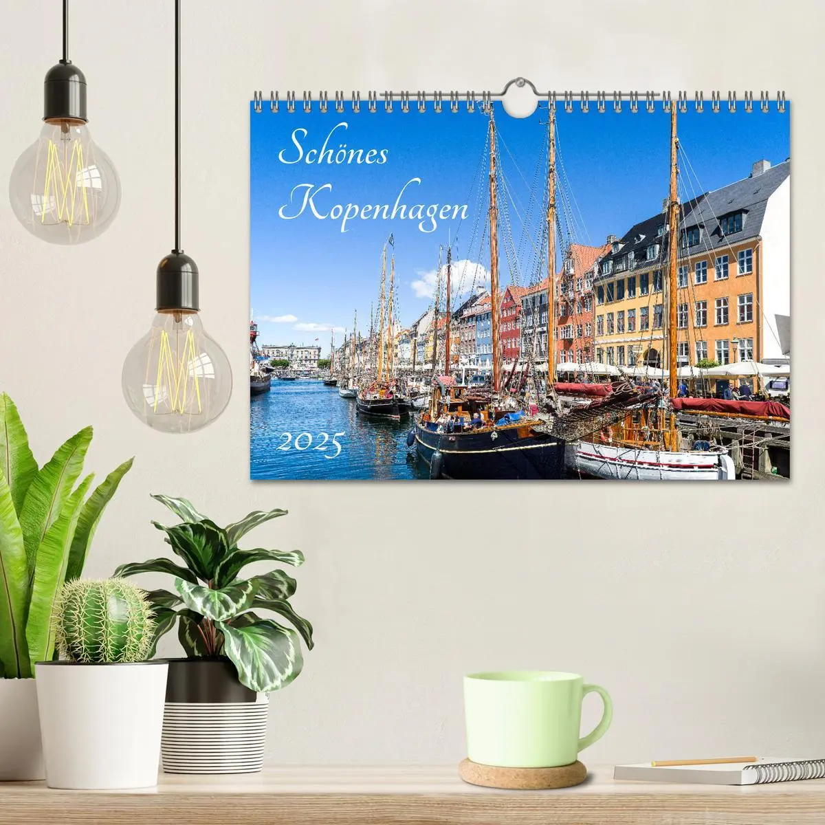 Bild: 9783435451494 | Schönes Kopenhagen (Wandkalender 2025 DIN A4 quer), CALVENDO...