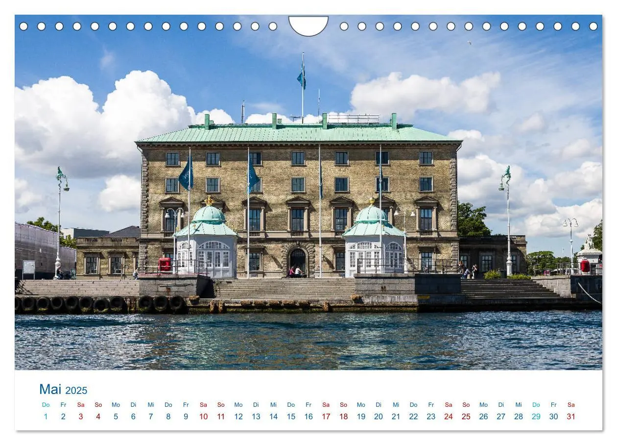 Bild: 9783435451494 | Schönes Kopenhagen (Wandkalender 2025 DIN A4 quer), CALVENDO...