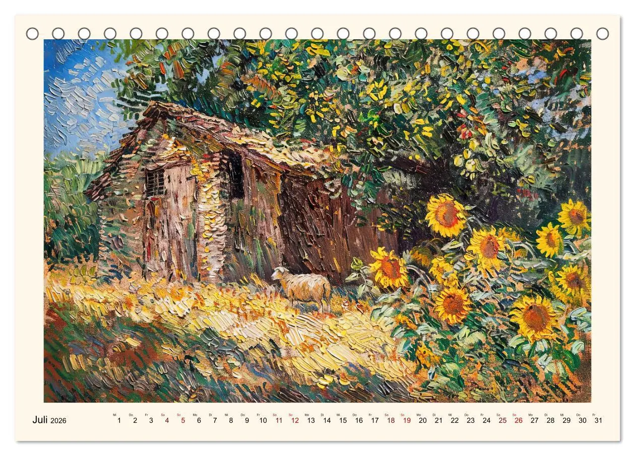 Bild: 9783457471494 | Vincents Jahr (Tischkalender 2026 DIN A5 quer), CALVENDO...