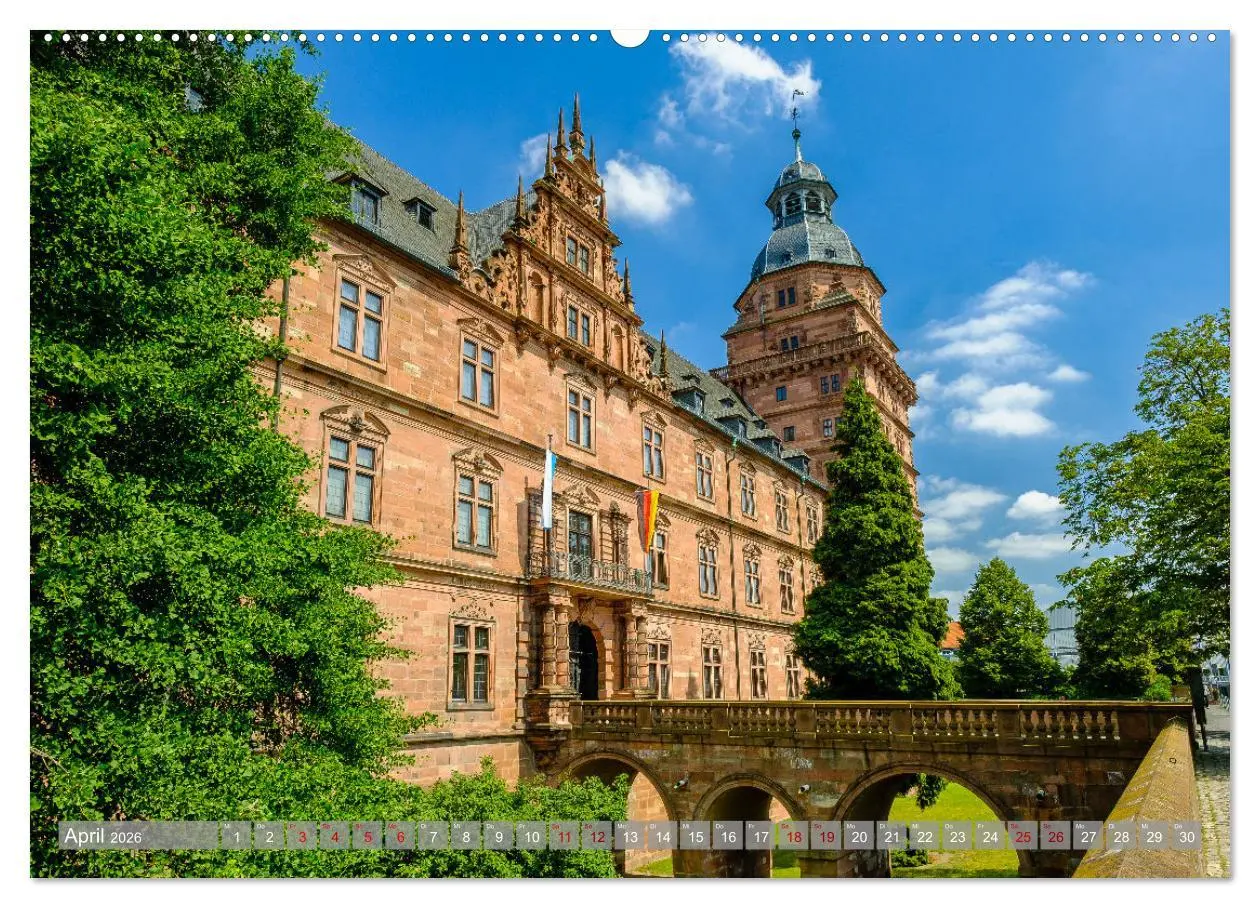 Bild: 9783457541494 | Ein Blick auf Aschaffenburg (hochwertiger Premium Wandkalender 2026...