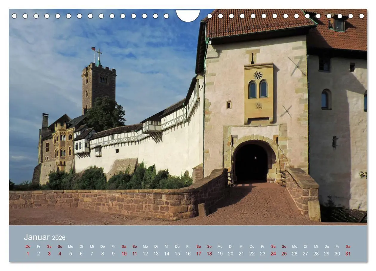 Bild: 9783457851494 | Die Wartburg - Weltkulturerbe im Herzen Deutschlands (Wandkalender...