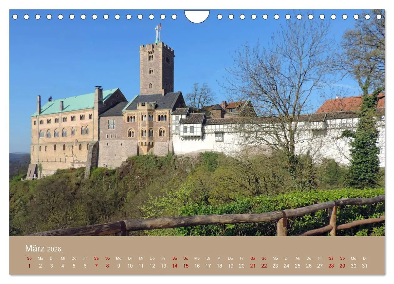 Bild: 9783457851494 | Die Wartburg - Weltkulturerbe im Herzen Deutschlands (Wandkalender...