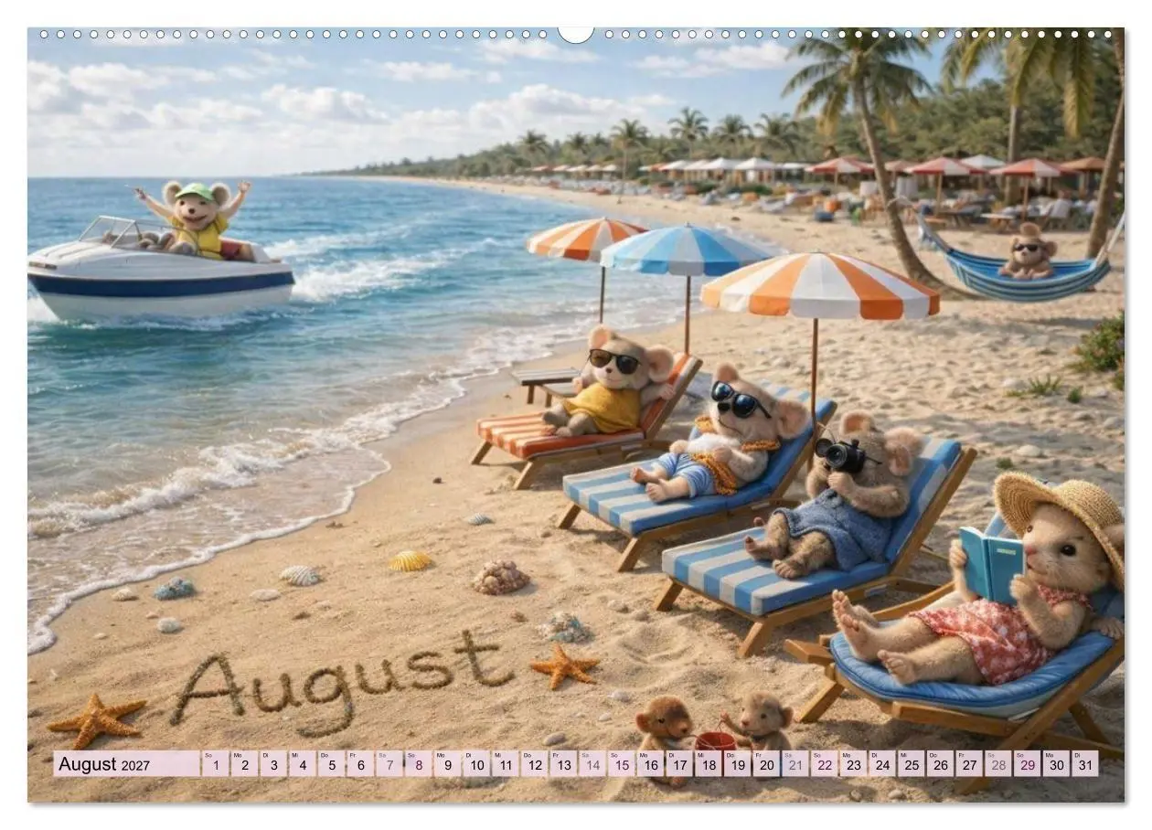 Bild: 9783569891494 | Mäusli Kalender (hochwertiger Premium Wandkalender 2027 DIN A2...