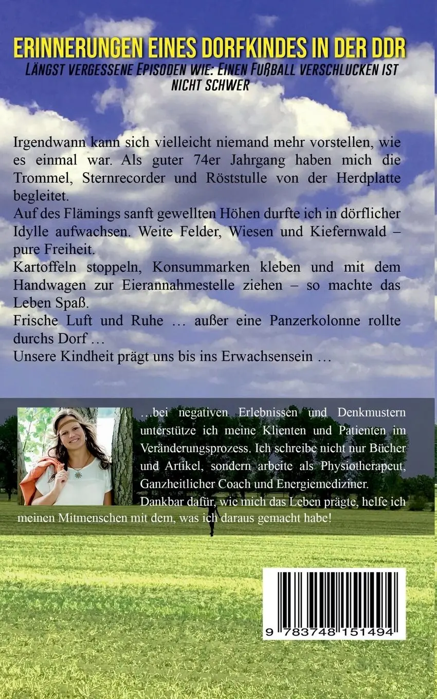 Rückseite: 9783748151494 | Erinnerungen eines Dorfkindes in der DDR | Andrea Kilz | Taschenbuch