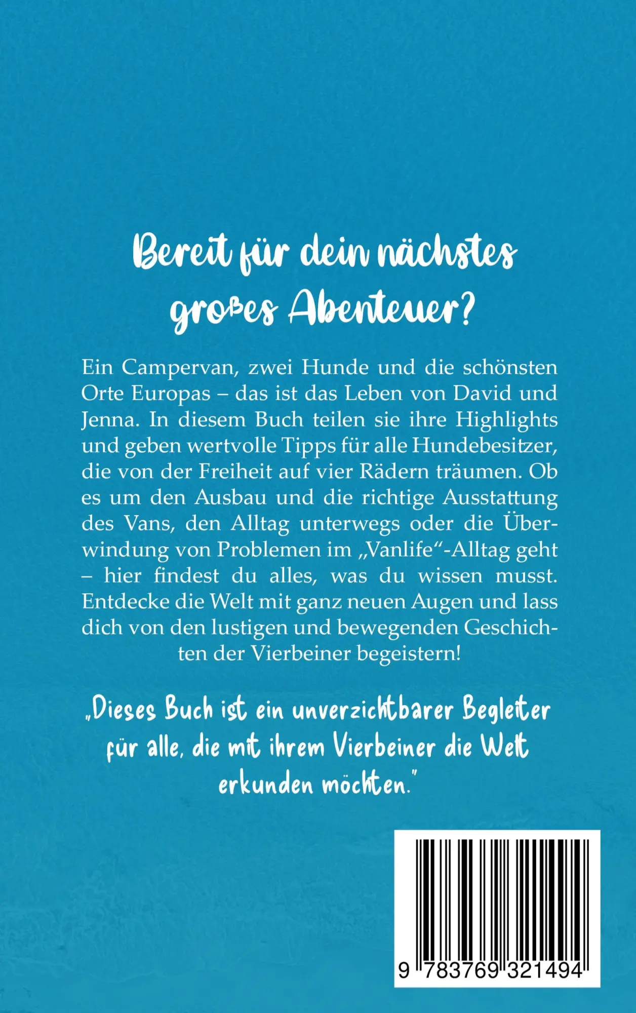 Rückseite: 9783769321494 | Vier Pfoten hinterm Lenkrad | Jenna Sol | Taschenbuch | 254 S. | 2025
