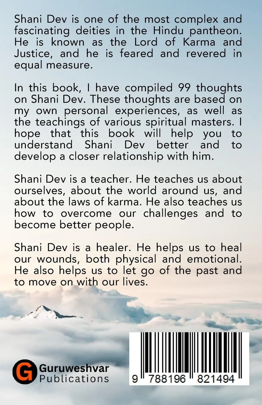 Rückseite: 9788196821494 | 108 Facts About Shani | Guru Gaurav Arya | Taschenbuch | Englisch