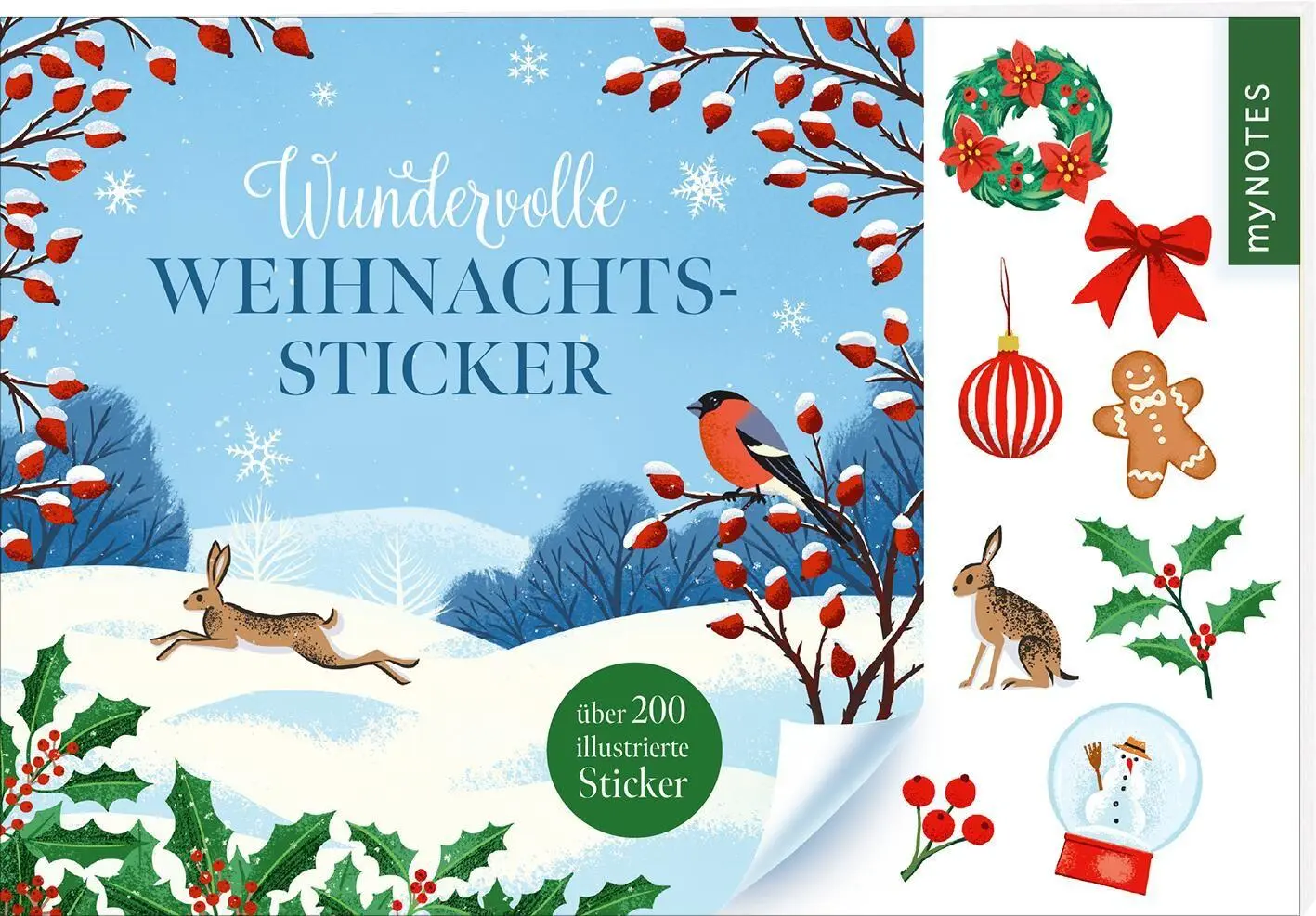 Wundervolle Weihnachtssticker