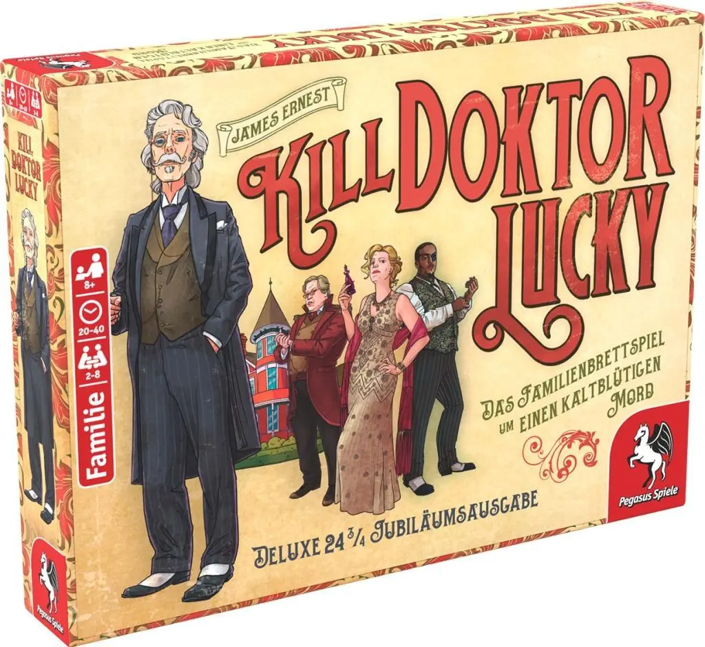 Cover: 4250231731594 | Kill Doktor Lucky | James Ernest | Spiel | Brettspiel | 51797G | 2022