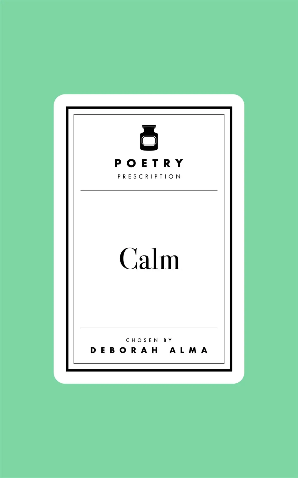 Cover: 9781035061594 | Poetry Prescription: Calm | Deborah Alma | Buch | VIII | Englisch