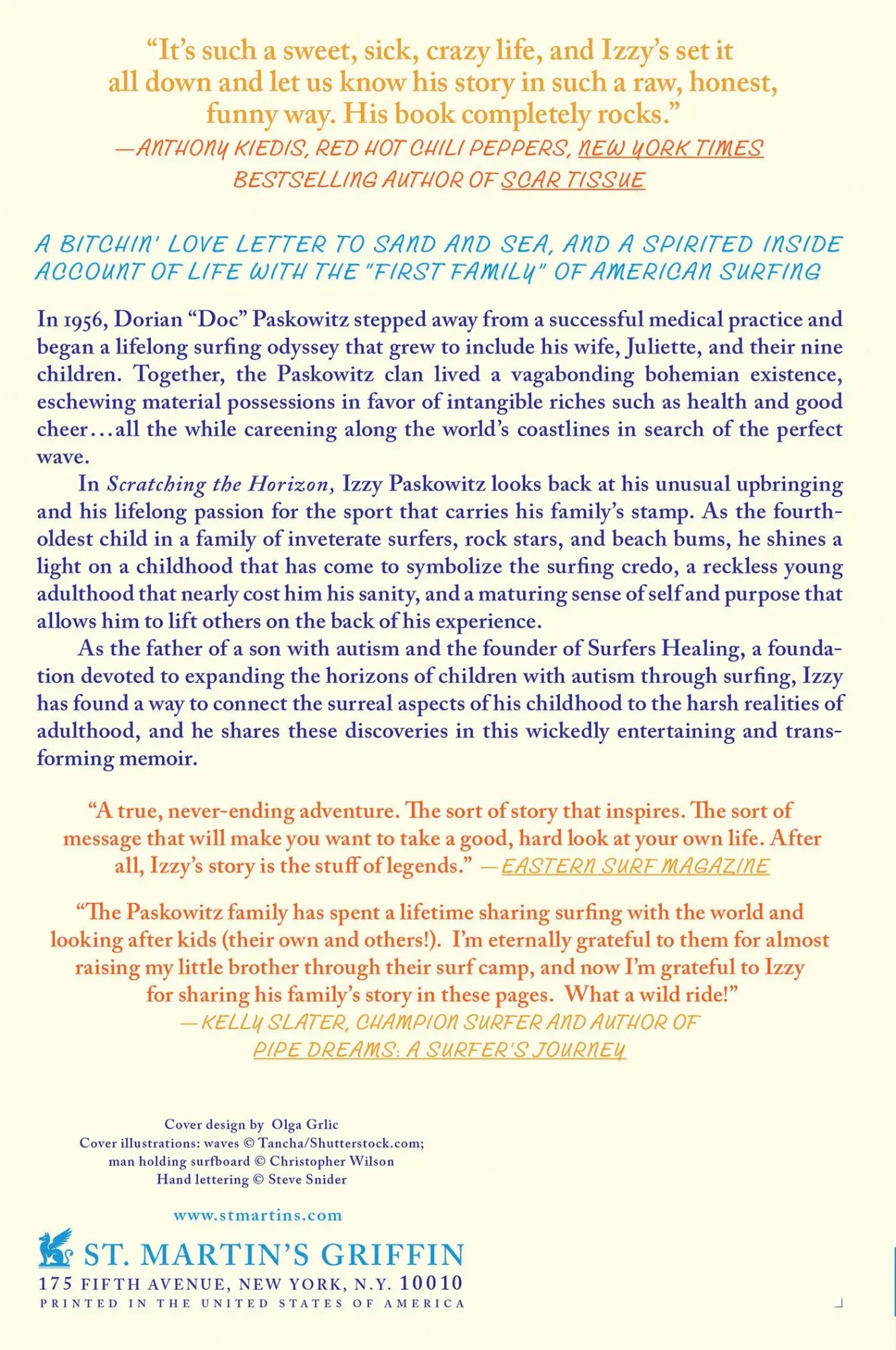Rückseite: 9781250031594 | SCRATCHING THE HORIZON | Izzy Paskowitz | Taschenbuch | 289 S. | 2013