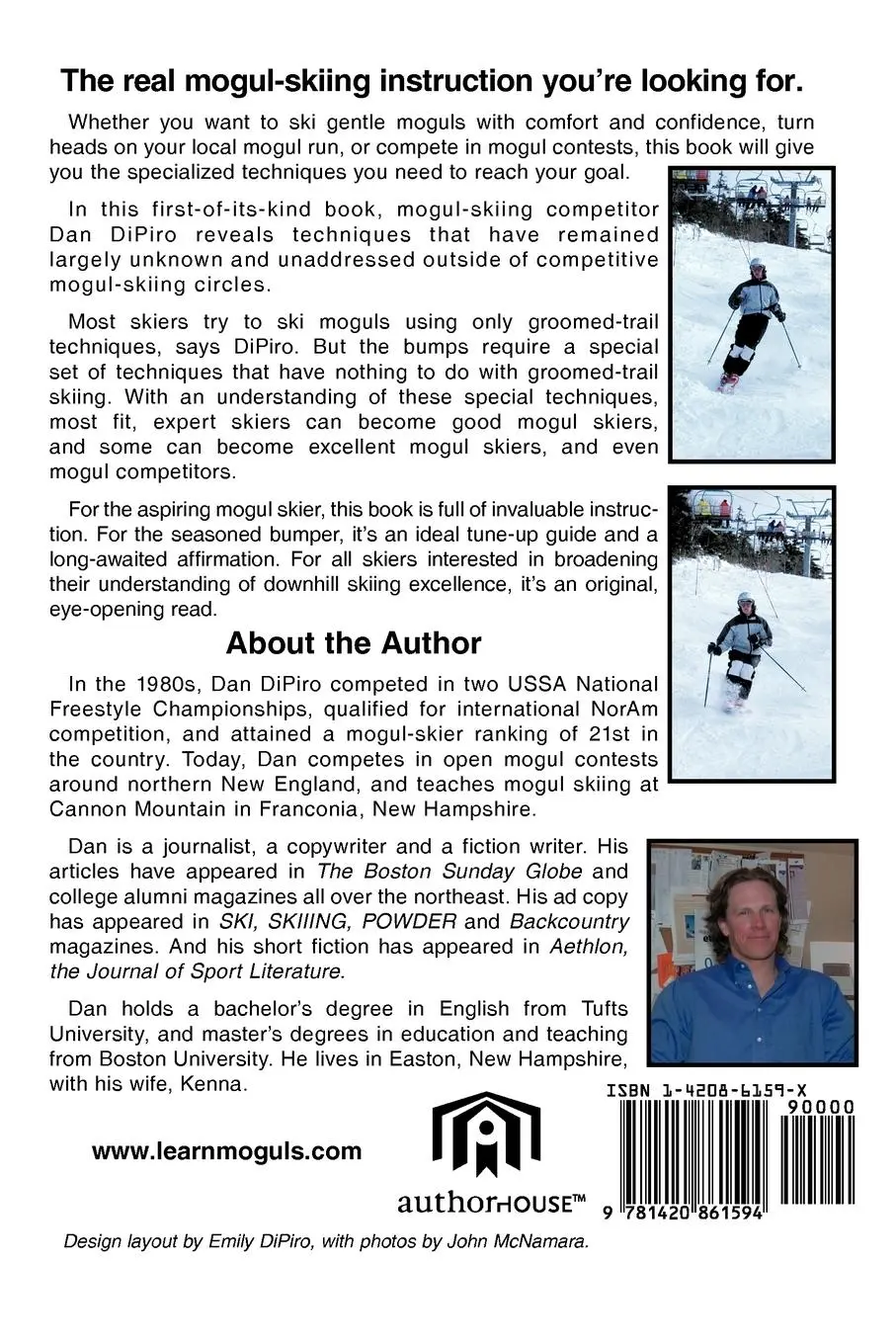 Rückseite: 9781420861594 | Everything the Instructors Never Told You About Mogul Skiing | Dipiro