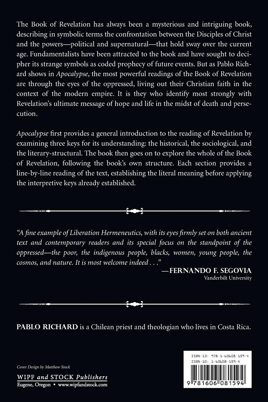 Rückseite: 9781606081594 | Apocalypse | Pablo Richard | Taschenbuch | Kartoniert / Broschiert