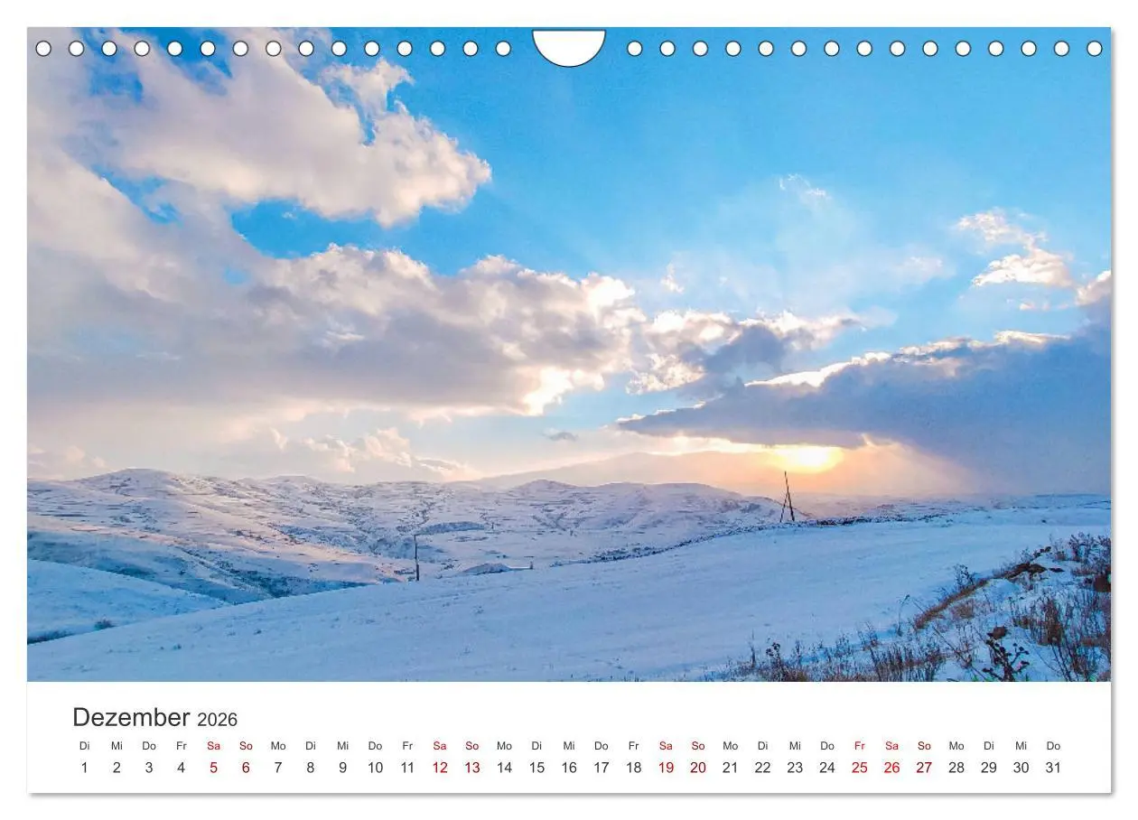 Bild: 9783457601594 | Armenien - Ein wunderschönes Naturerlebnis. (Wandkalender 2026 DIN...