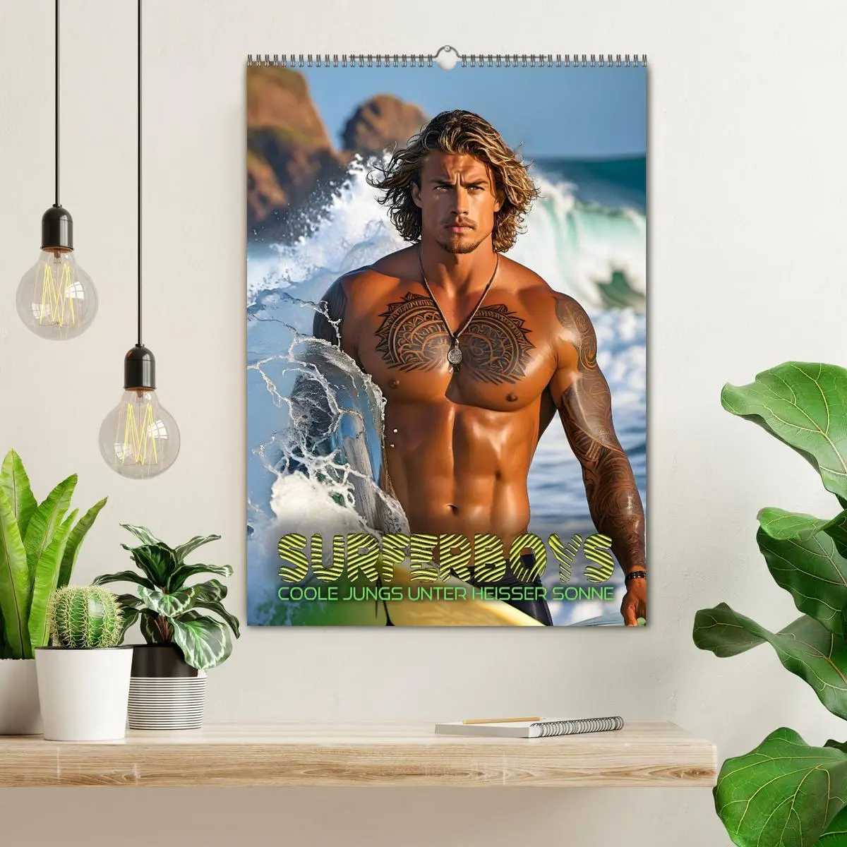Bild: 9783516241594 | Surferboys - coole Jungs unter heißer Sonne (Wandkalender 2026 DIN...