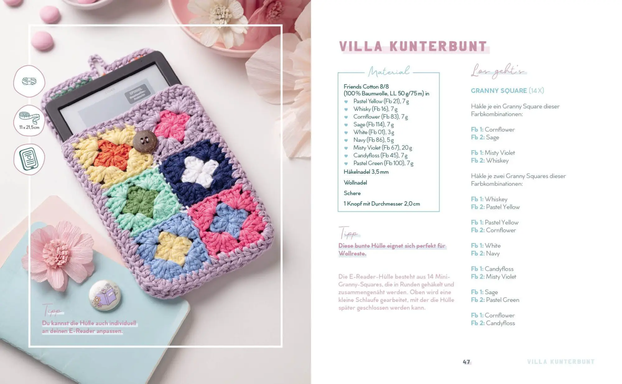 Bild: 9783745931594 | Buchhüllen häkeln - mit crochetinglara | Lara Lenhardt | Taschenbuch