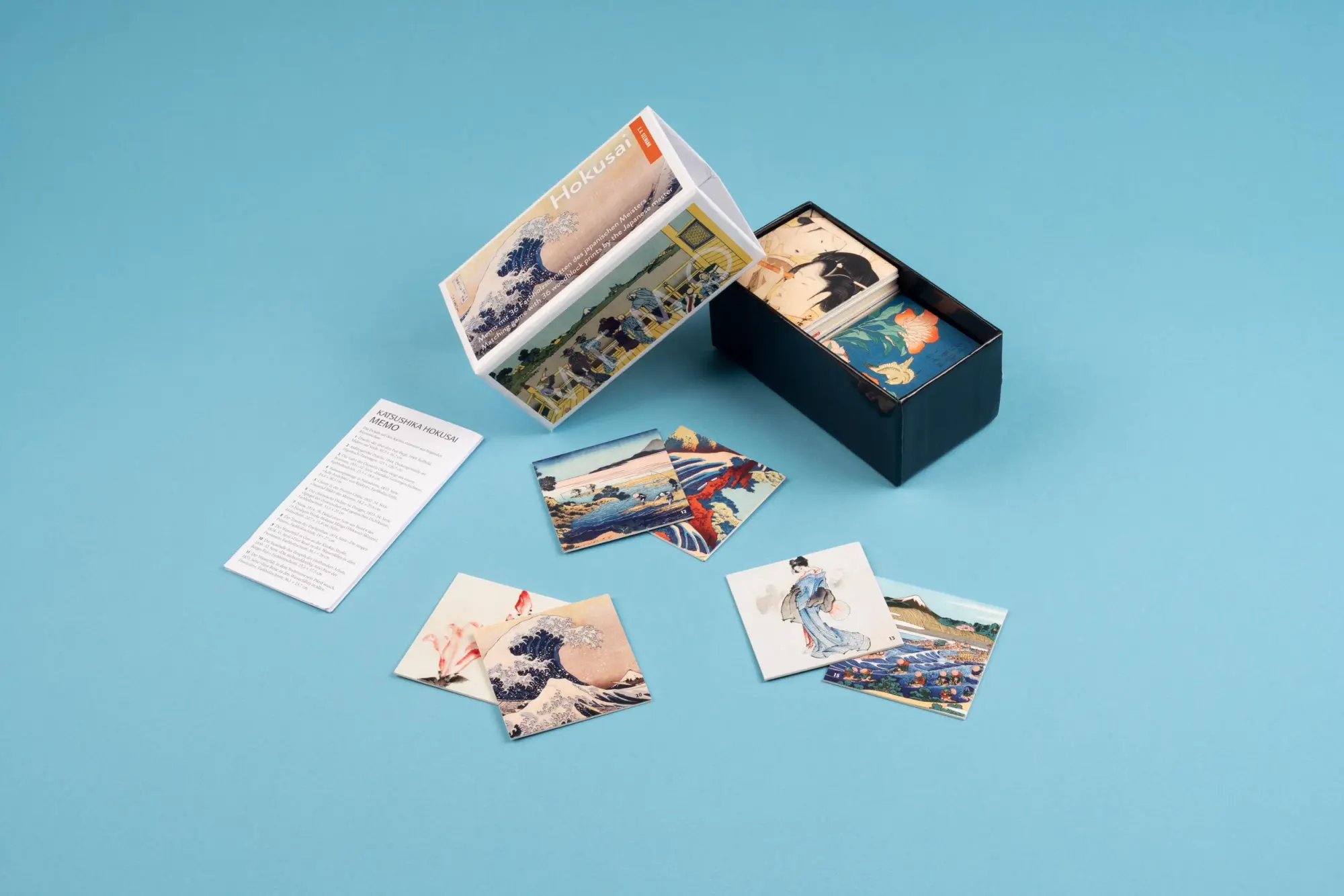 Bild: 4260044151694 | Hokusai. Memo | Spiel | Schuber | Deutsch | 2021 | E. A. Seemann