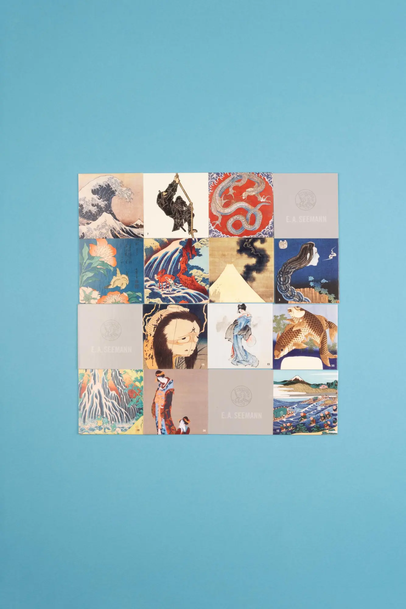 Bild: 4260044151694 | Hokusai. Memo | Spiel | Schuber | Deutsch | 2021 | E. A. Seemann