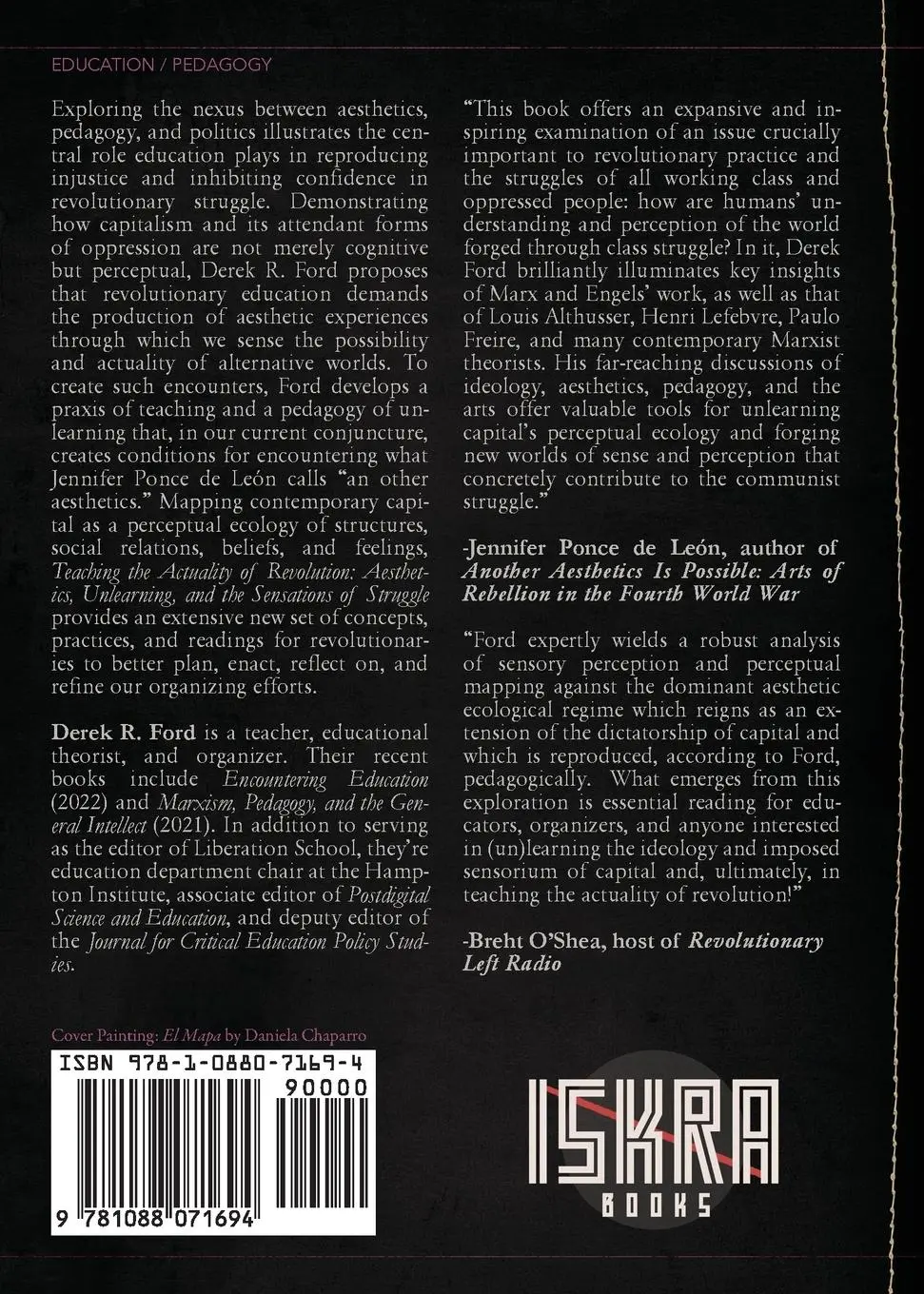 Rückseite: 9781088071694 | Teaching the Actuality of Revolution | Derek R. Ford | Taschenbuch