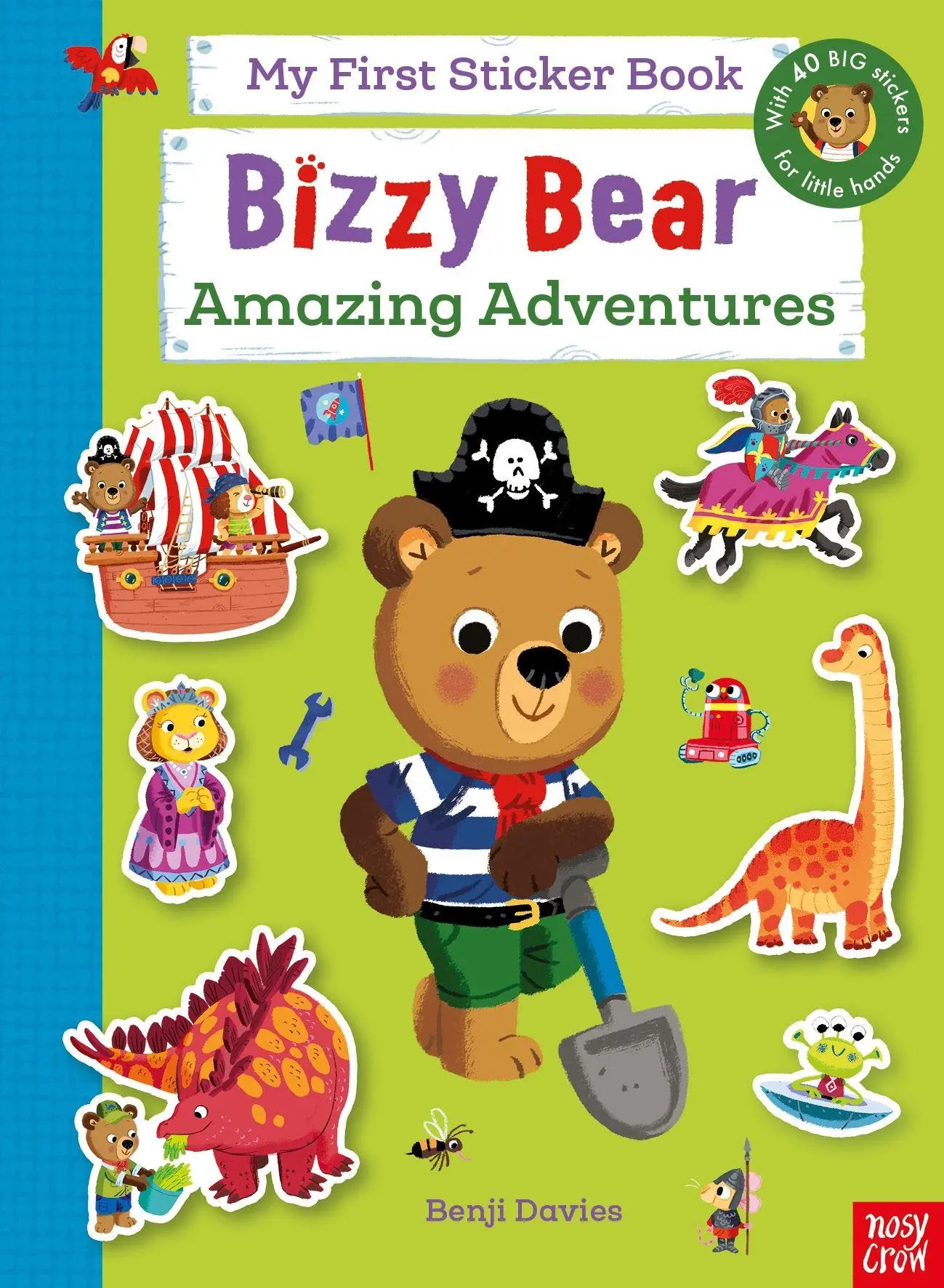 Cover: 9781805131694 | Bizzy Bear: My First Sticker Book: Amazing Adventures | Taschenbuch