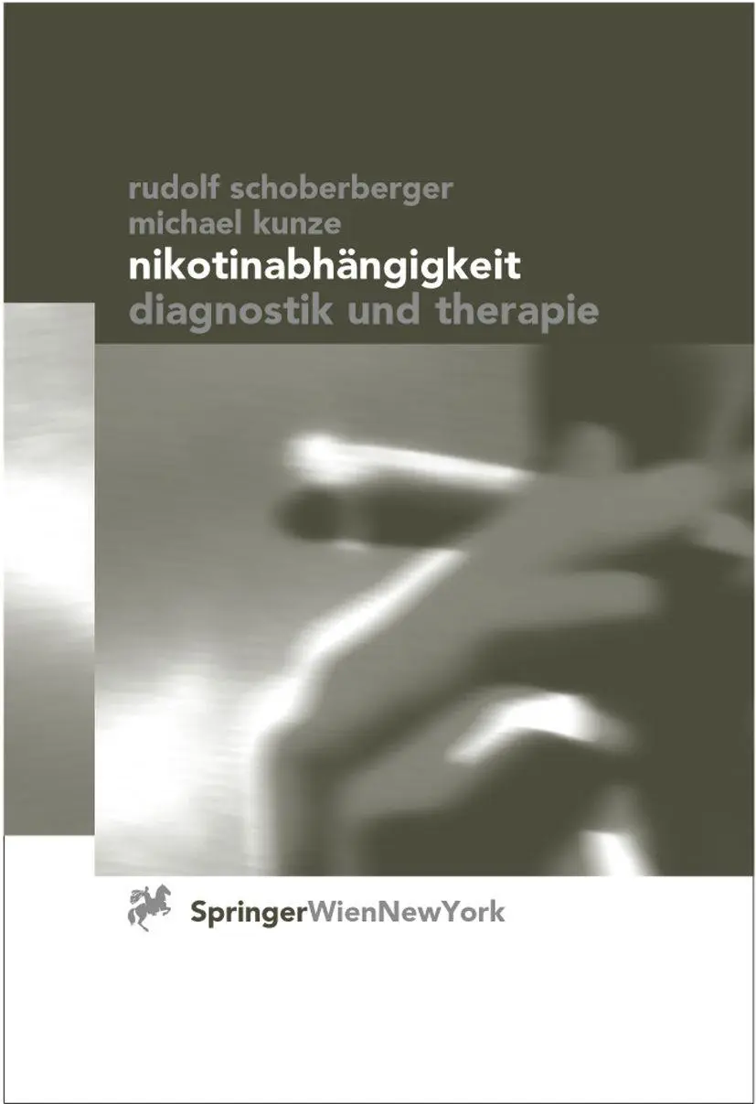 Nikotinabhängigkeit: Diagnostik und Therapie