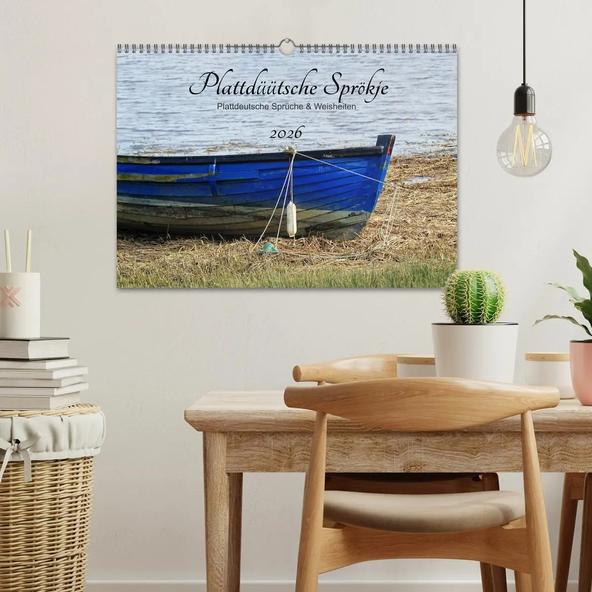 Bild: 9783457831694 | Plattdüütsche Sprökje 2026 (Wandkalender 2026 DIN A3 quer),...
