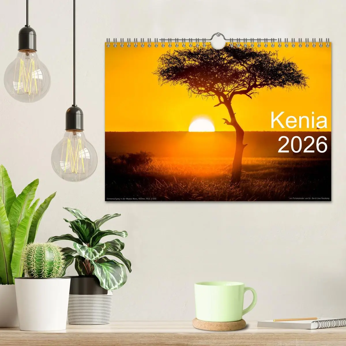 Bild: 9783516161694 | Kenia 2026 (Wandkalender 2026 DIN A4 quer), CALVENDO Monatskalender