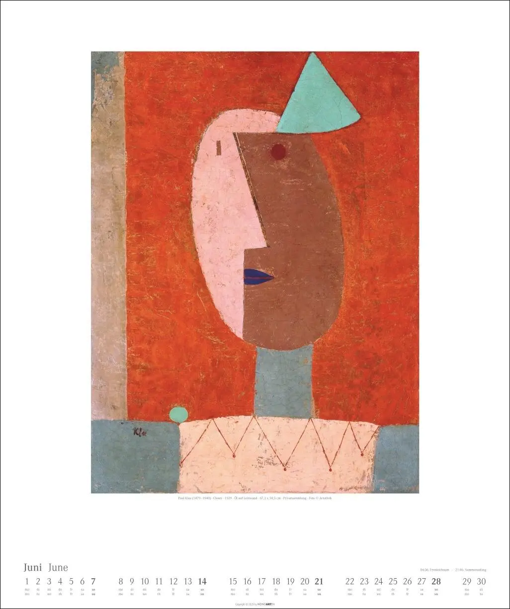 Bild: 9783839901694 | Paul Klee Kalender 2026 | Paul Klee | Kalender | Spiralbindung | 14 S.