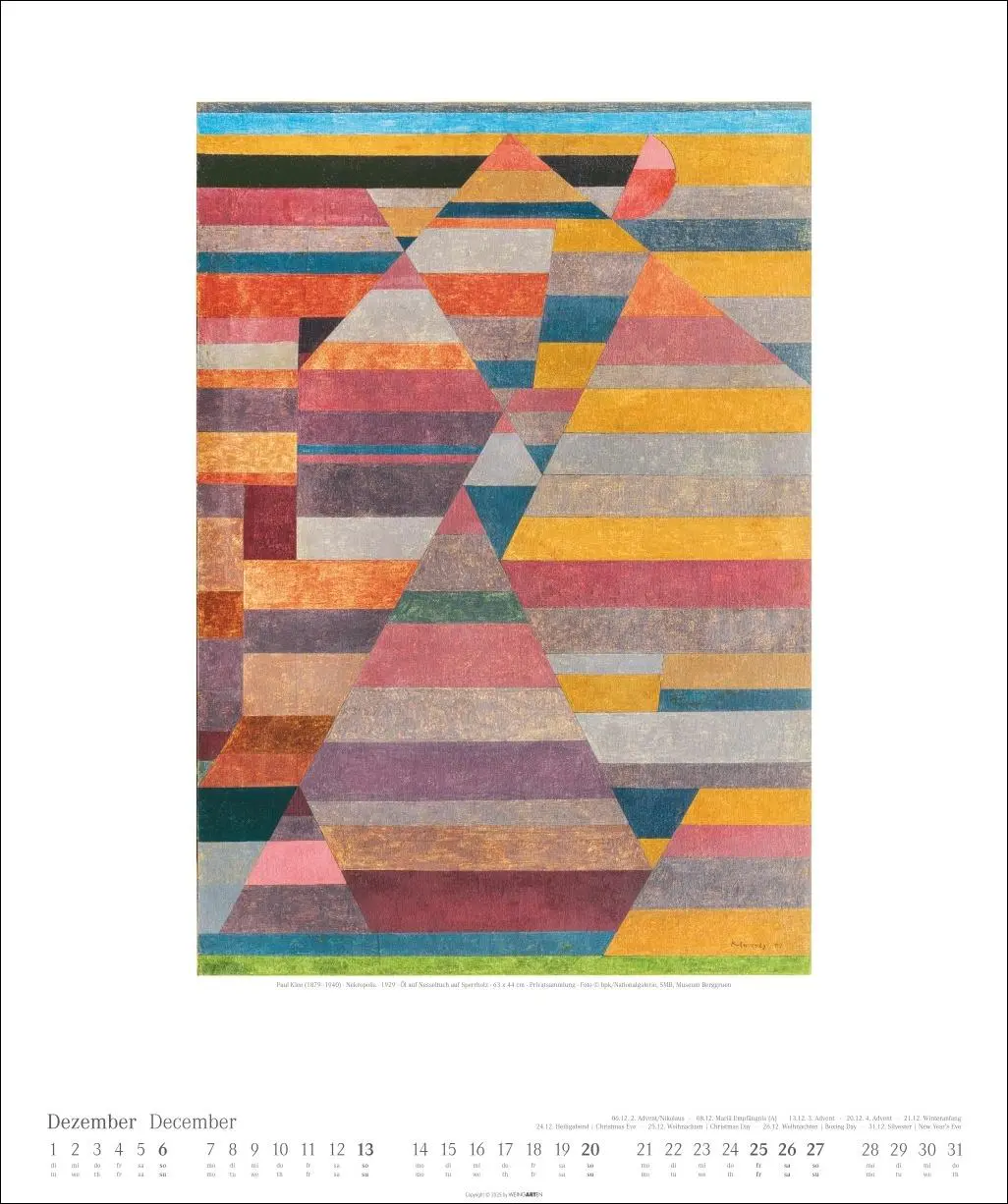 Bild: 9783839901694 | Paul Klee Kalender 2026 | Paul Klee | Kalender | Spiralbindung | 14 S.