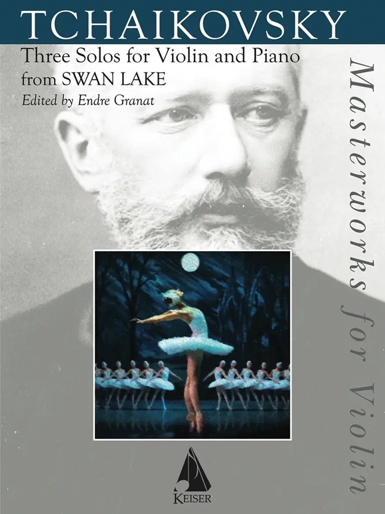 Cover: 888680951894 | Three Solos for Violin and Piano from Swan Lake | Tchaikovsky | Buch