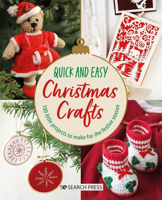 Search Press Quick And Easy Christmas Crafts