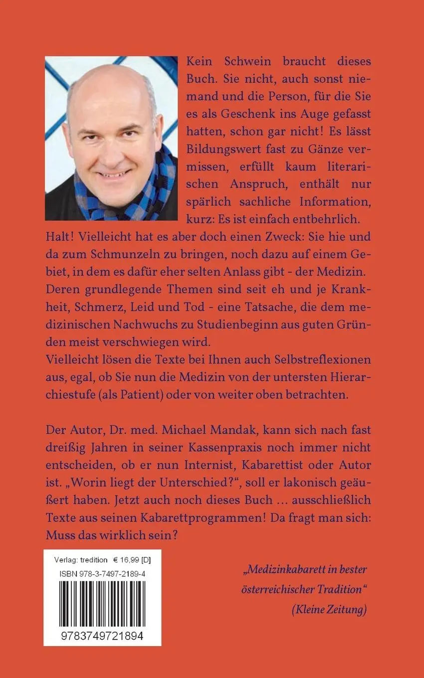 Rückseite: 9783749721894 | Medizyn | Michael Mandak | Taschenbuch | 188 S. | Deutsch | 2019