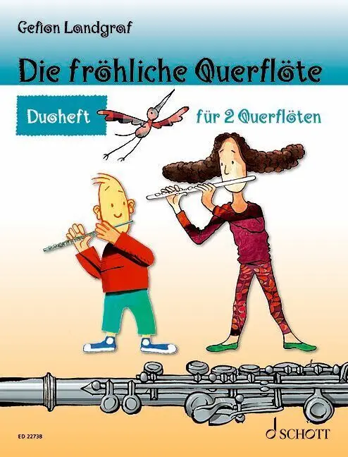 Cover: 9783795711894 | Die fröhliche Querflöte. Duoheft | 2 Flöten. Spielbuch. | Landgraf