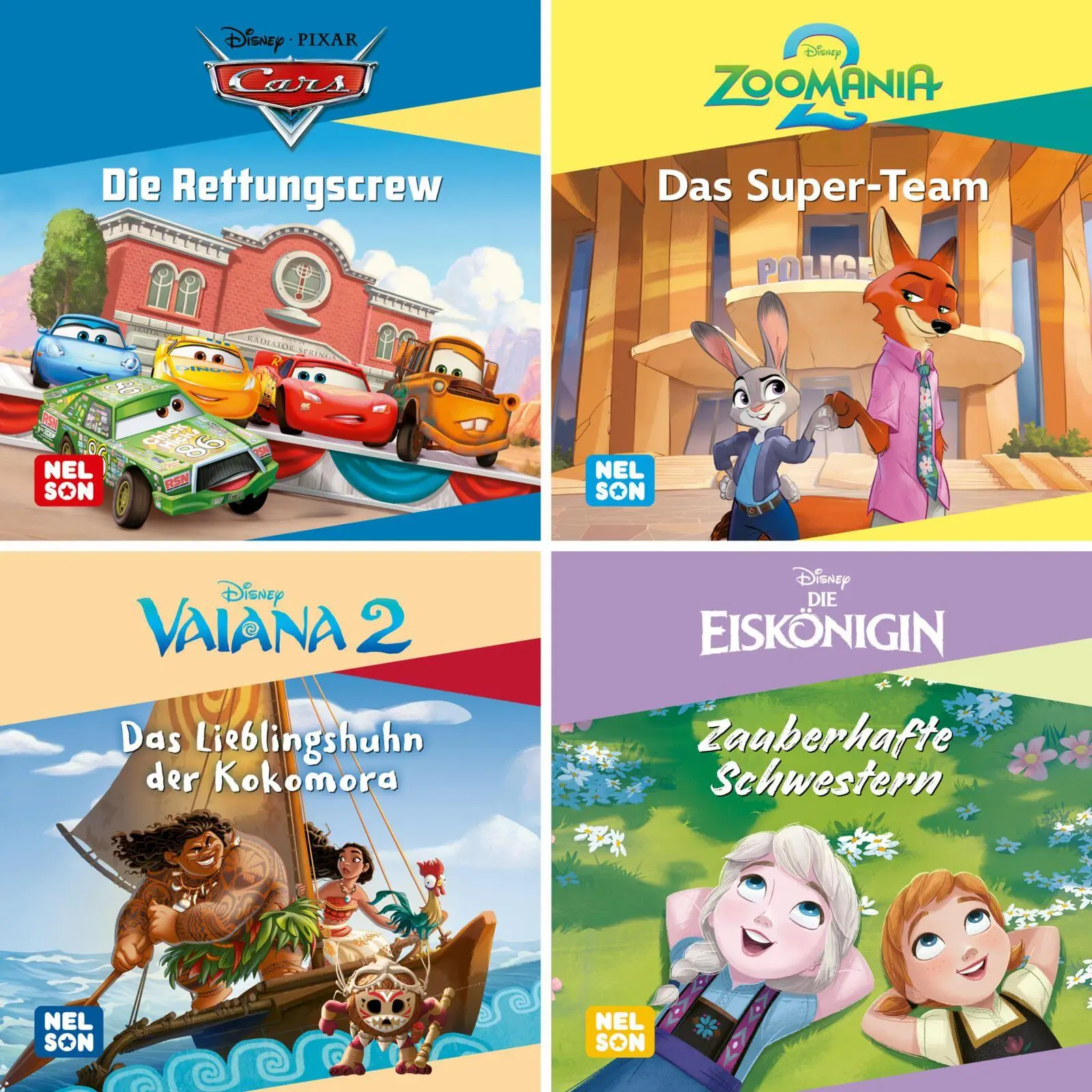 Cover: 9783845131894 | 4er-Set Maxi-Mini 62: Disney | Taschenbuch | Nelson Maxi-Mini | 24 S.