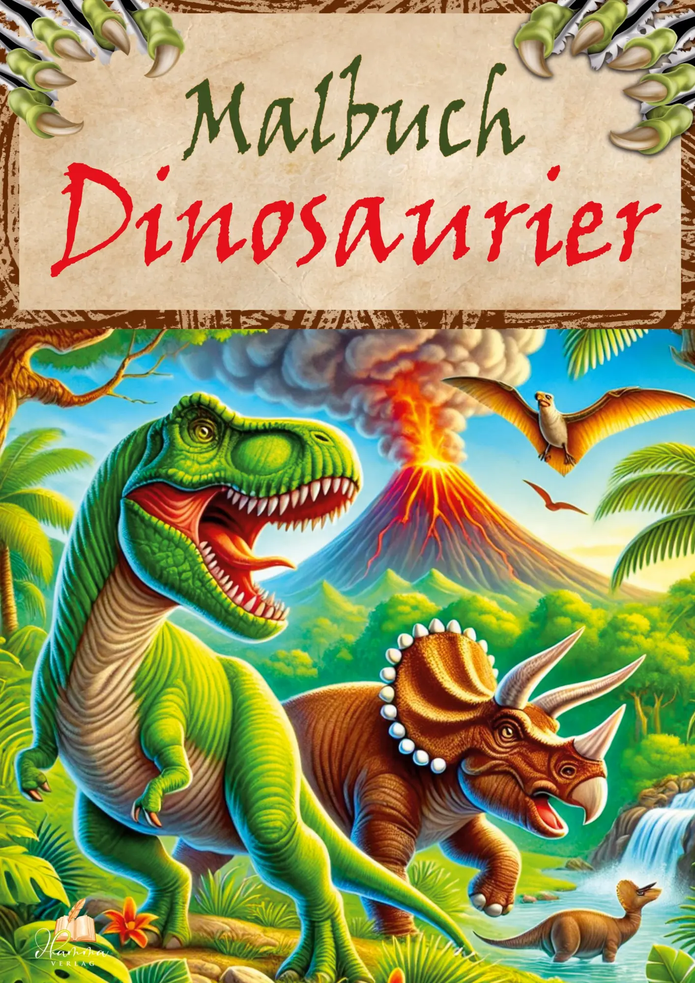 Cover: 9783986571894 | Dinosaurier Malbuch | Josef Mickey Müller | Taschenbuch | 104 S.