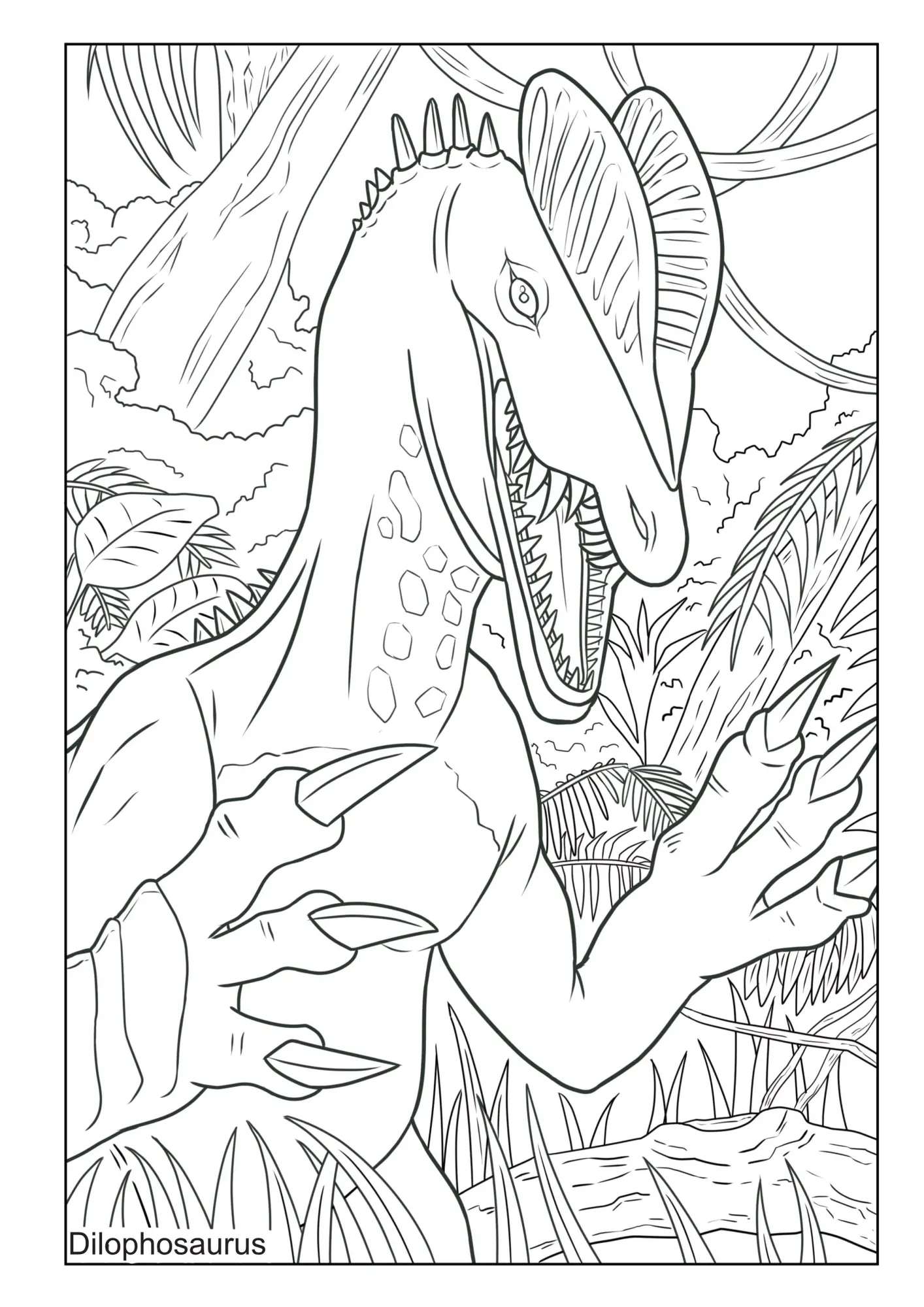 Bild: 9783986571894 | Dinosaurier Malbuch | Josef Mickey Müller | Taschenbuch | 104 S.
