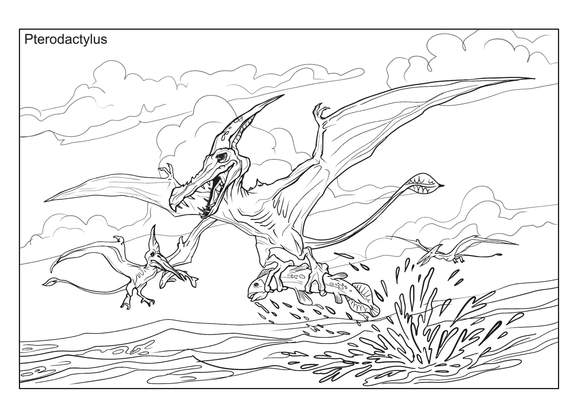Bild: 9783986571894 | Dinosaurier Malbuch | Josef Mickey Müller | Taschenbuch | 104 S.
