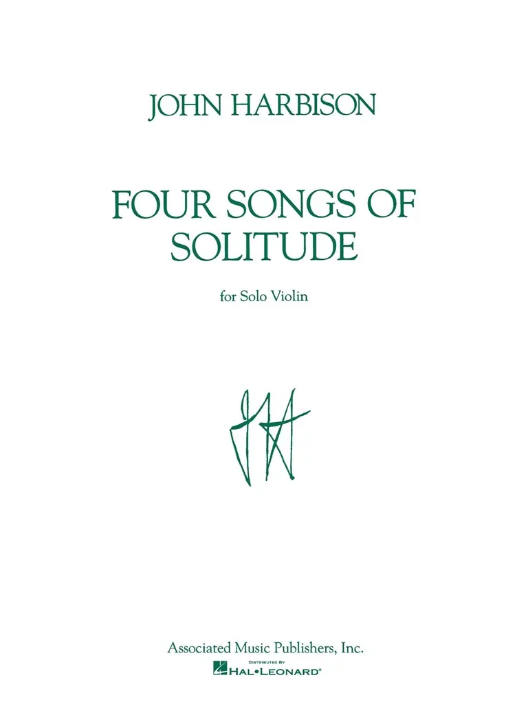 Cover: 73999821994 | Four Songs of Solitude | John Harbison | String Solo | Buch | 1994
