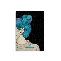 Cover: 4260626411994 | Blue Starry Sky | Nachhaltige und vegane Notizbücher aus Graspapier