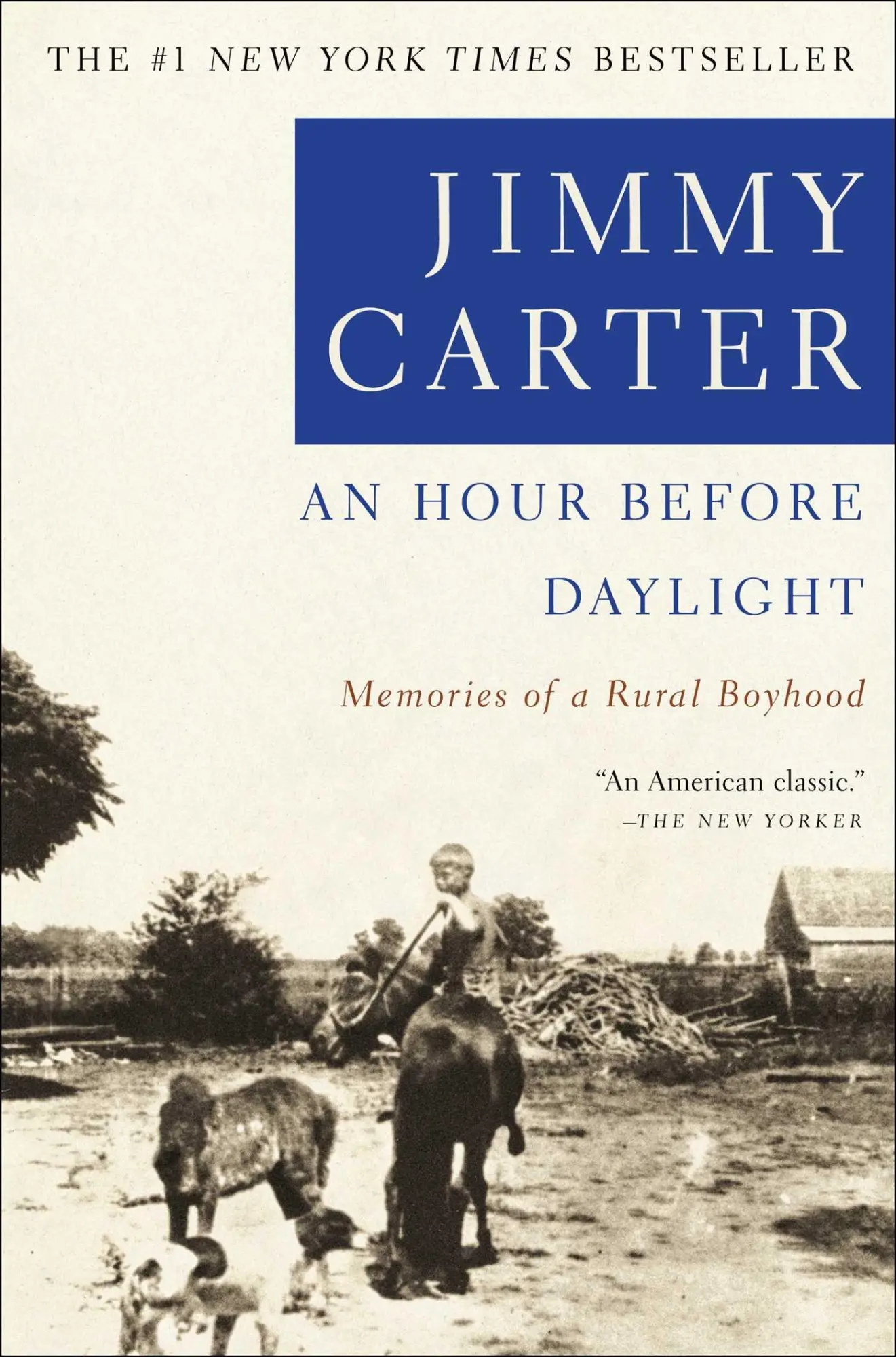 Cover: 9780743211994 | An Hour Before Daylight | Memoirs of a Rural Boyhood | Jimmy Carter