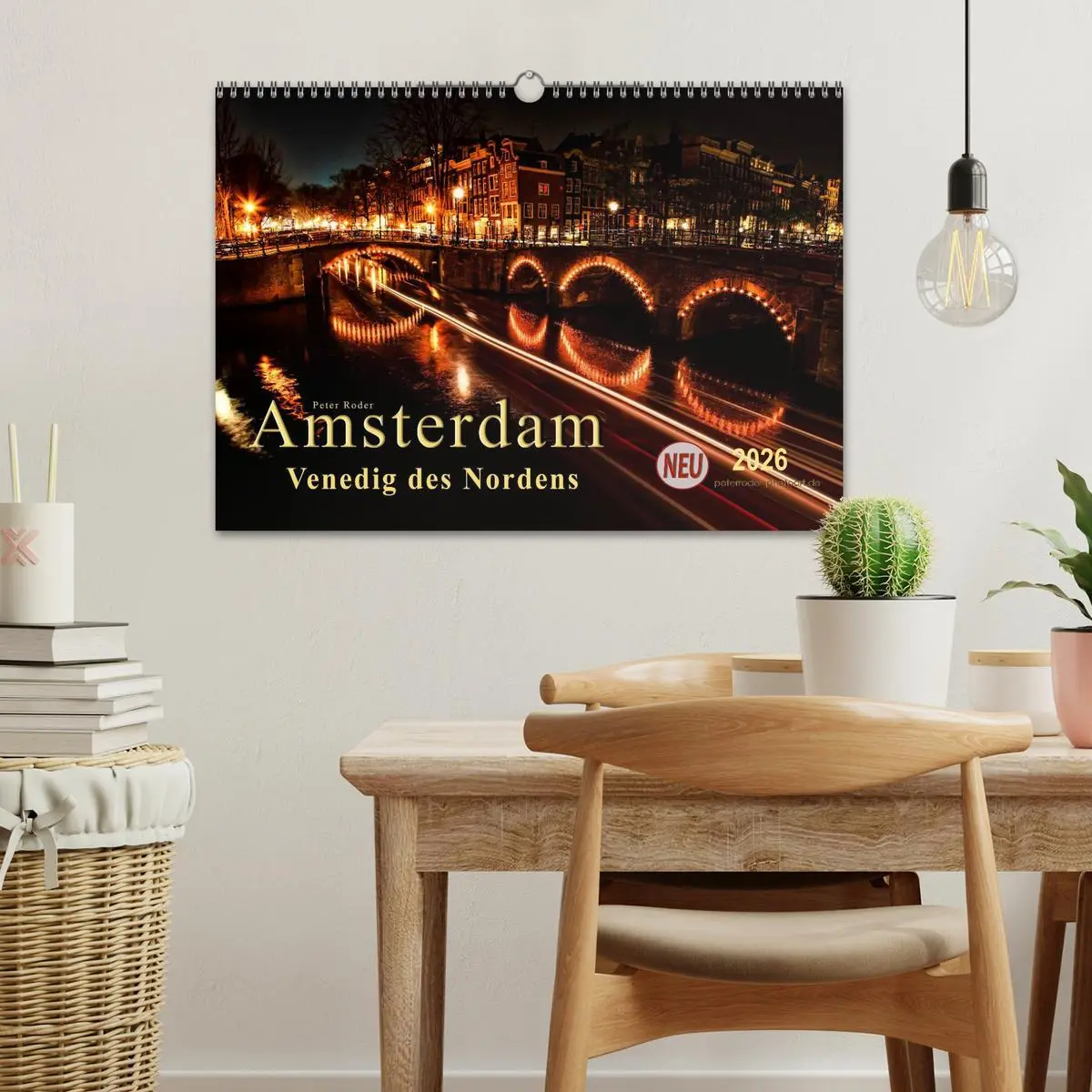 Bild: 9783457971994 | Amsterdam - Venedig des Nordens (Wandkalender 2026 DIN A3 quer),...