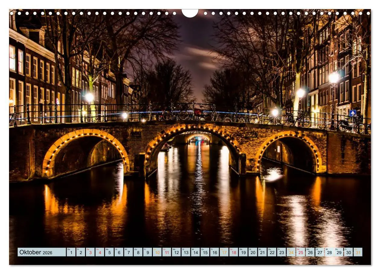 Bild: 9783457971994 | Amsterdam - Venedig des Nordens (Wandkalender 2026 DIN A3 quer),...