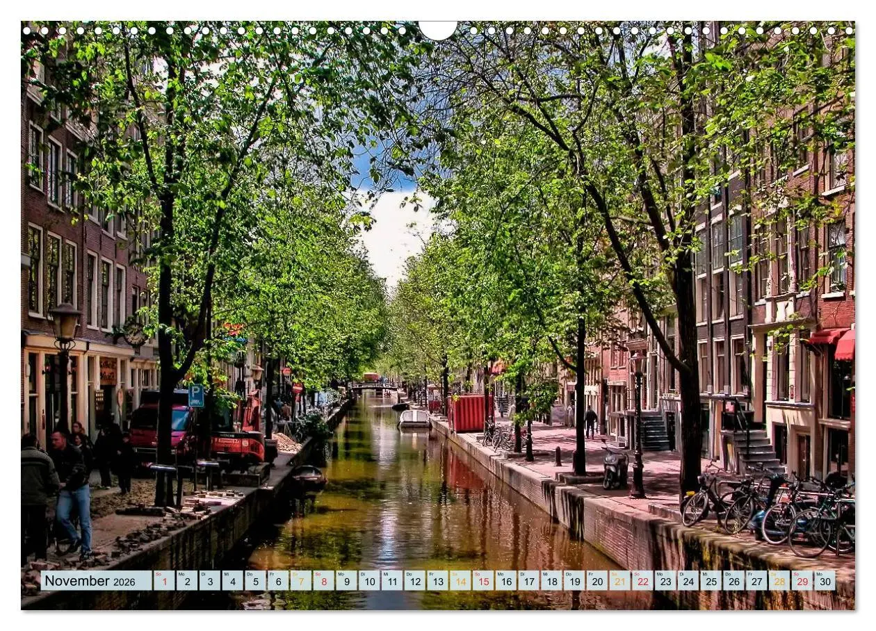Bild: 9783457971994 | Amsterdam - Venedig des Nordens (Wandkalender 2026 DIN A3 quer),...