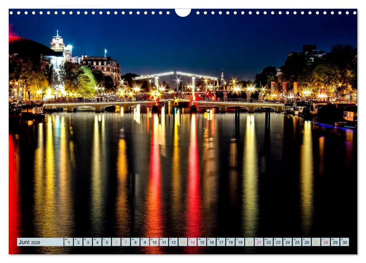 Bild: 9783457971994 | Amsterdam - Venedig des Nordens (Wandkalender 2026 DIN A3 quer),...