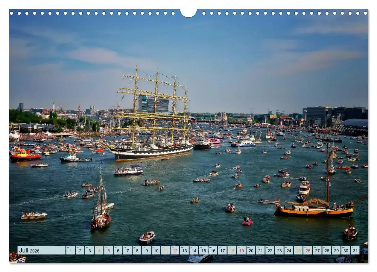 Bild: 9783457971994 | Amsterdam - Venedig des Nordens (Wandkalender 2026 DIN A3 quer),...
