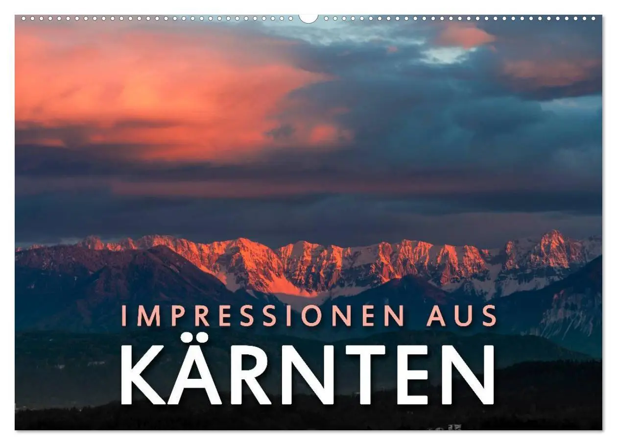 Cover: 9783516131994 | Impressionen aus Kärnten (Wandkalender 2026 DIN A2 quer), CALVENDO...