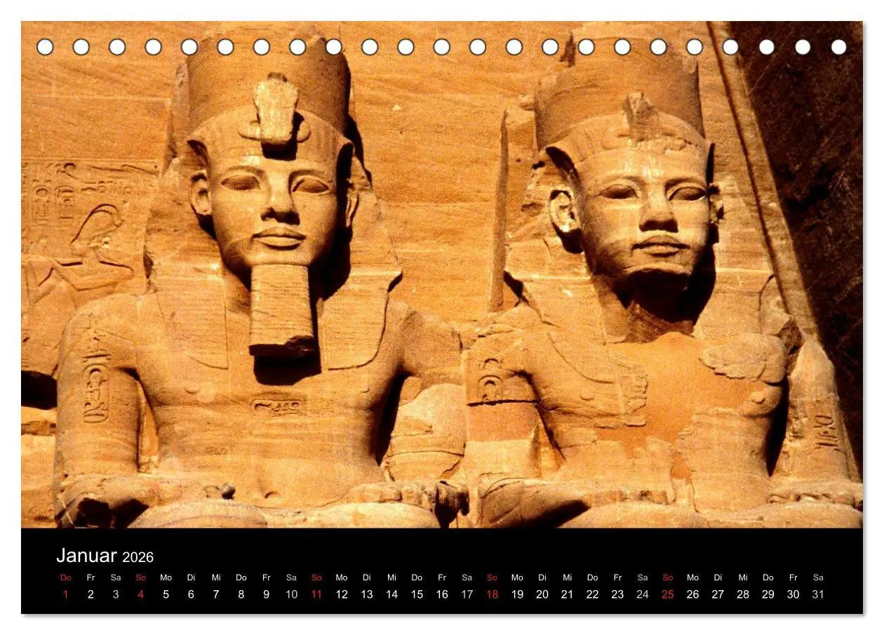 Bild: 9783516201994 | Ägypten (Tischkalender 2026 DIN A5 quer), CALVENDO Monatskalender
