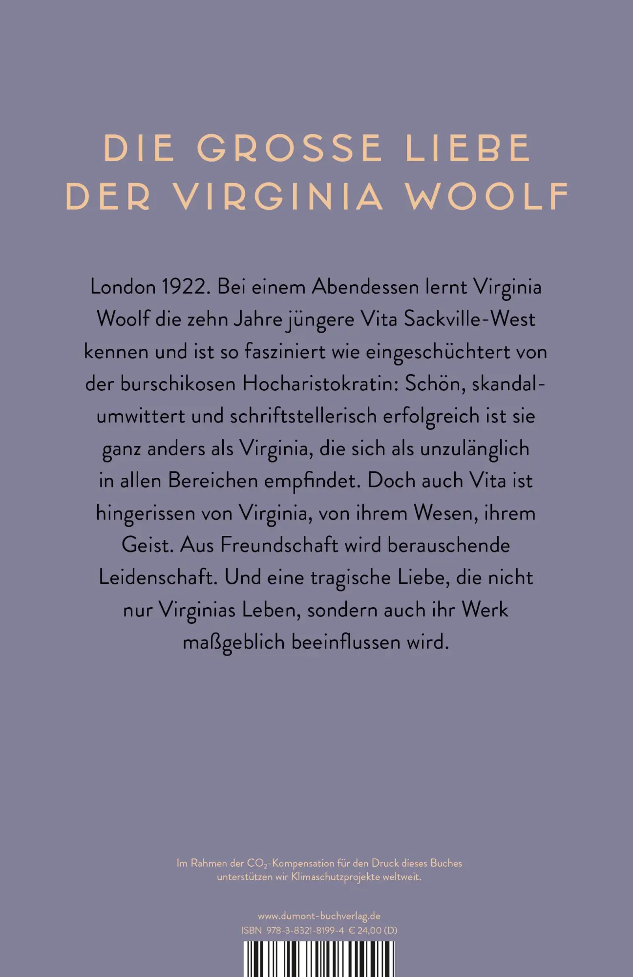 Rückseite: 9783832181994 | Geliebte Orlando | Katja Kulin | Buch | 255 S. | Deutsch | 2023